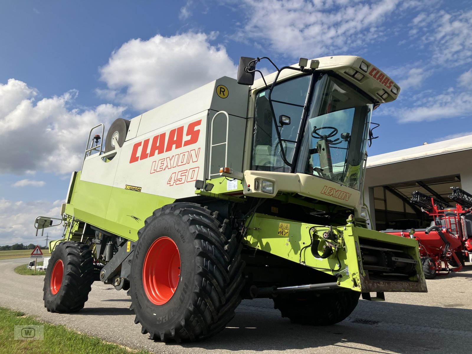 Mähdrescher des Typs CLAAS Lexion 450, Gebrauchtmaschine in Zell an der Pram (Bild 1)