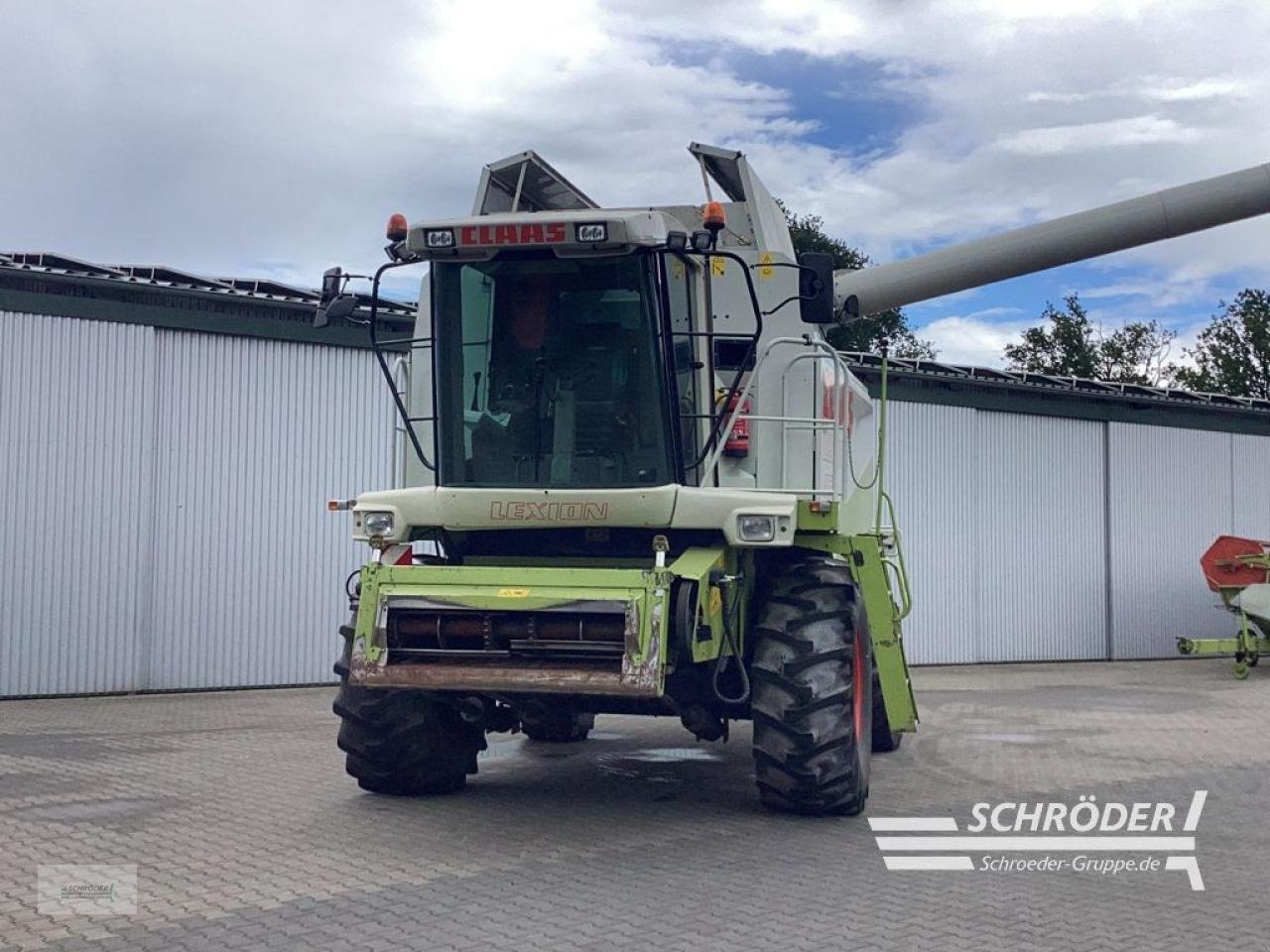 Mähdrescher des Typs CLAAS LEXION 450, Gebrauchtmaschine in Lastrup (Bild 3)