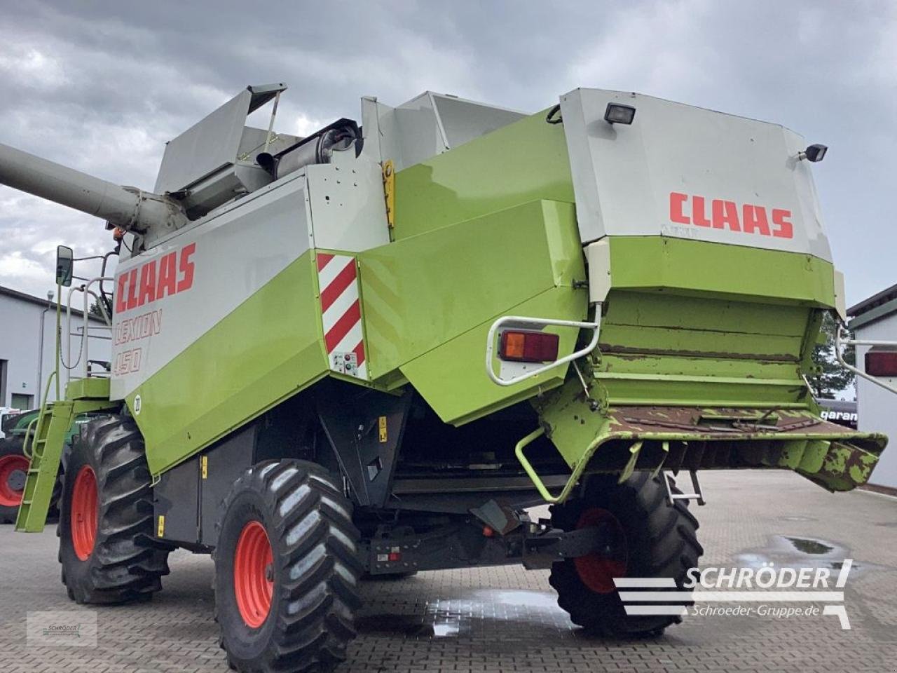 Mähdrescher typu CLAAS LEXION 450, Gebrauchtmaschine w Lastrup (Zdjęcie 8)