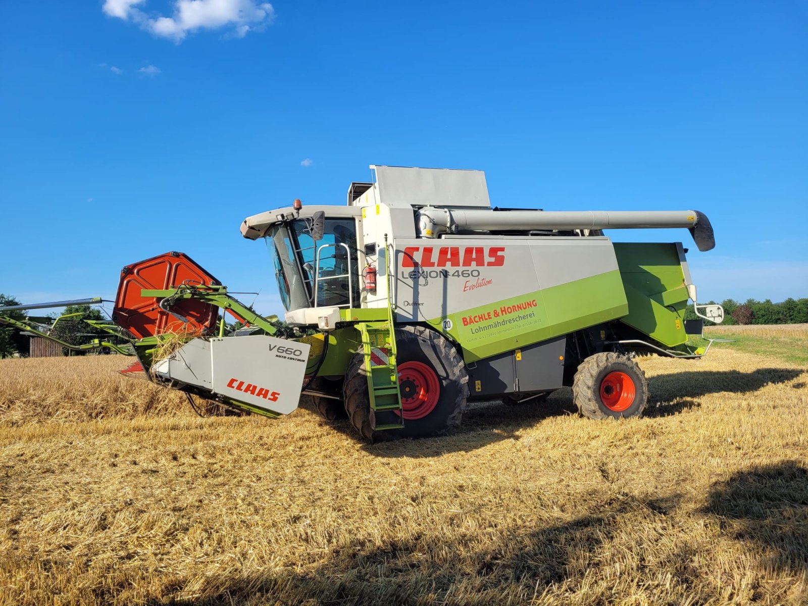 Mähdrescher Türe ait CLAAS Lexion 460 Evolution, Gebrauchtmaschine içinde Sonnenbühl (resim 2)