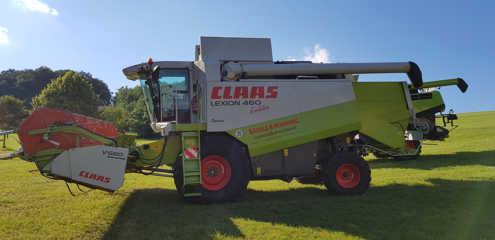 Mähdrescher a típus CLAAS Lexion 460 Evolution, Gebrauchtmaschine ekkor: Sonnenbühl (Kép 3)