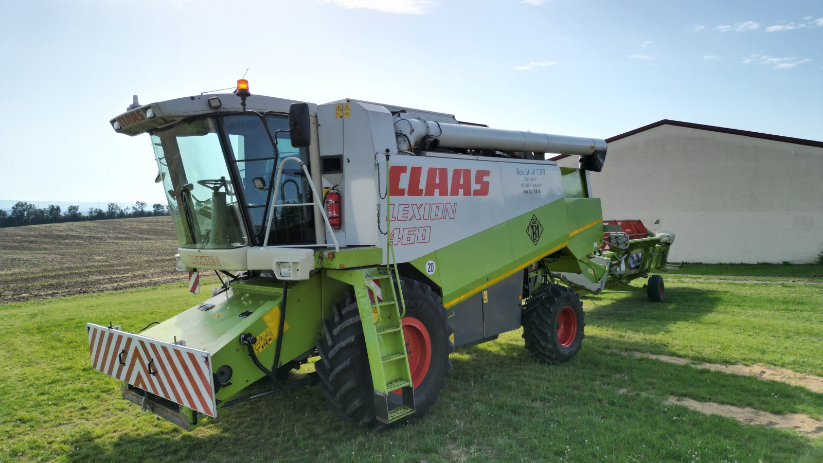 Mähdrescher des Typs CLAAS Lexion 460, Gebrauchtmaschine in Kolitzheim (Bild 4)