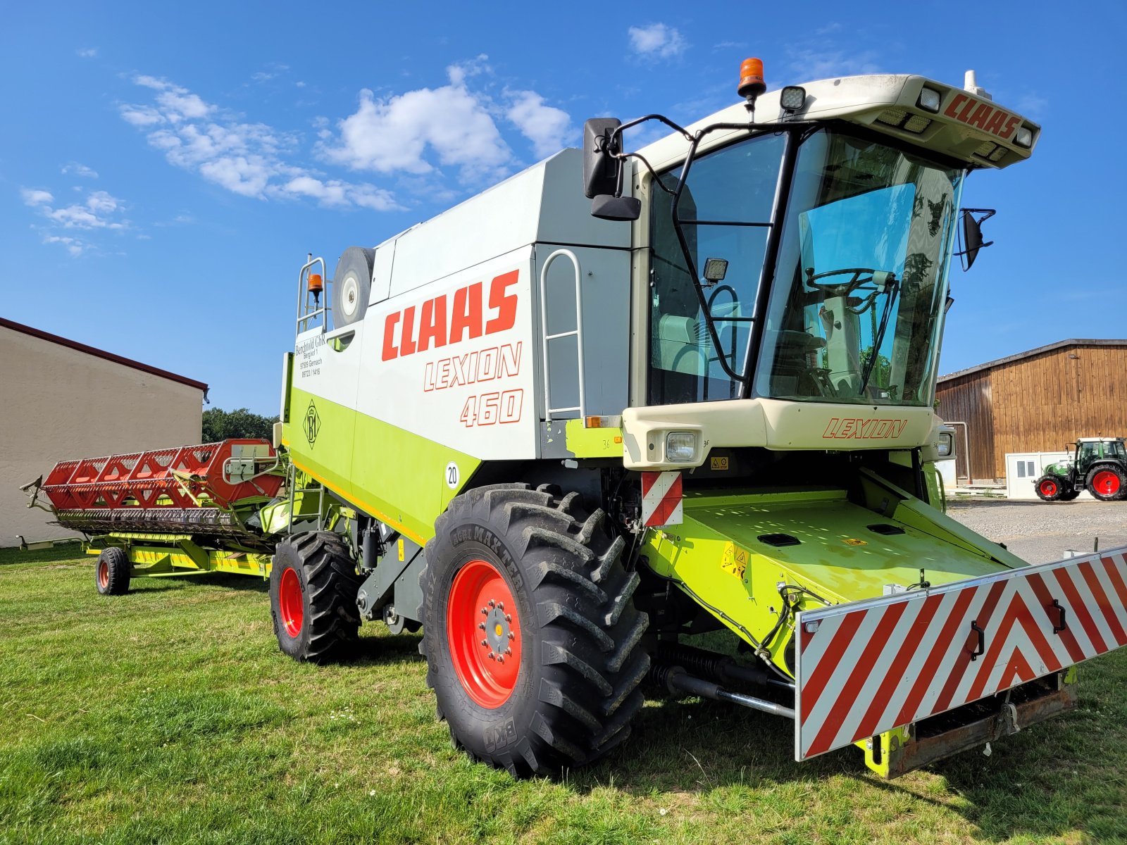 Mähdrescher Türe ait CLAAS Lexion 460, Gebrauchtmaschine içinde Kolitzheim (resim 8)