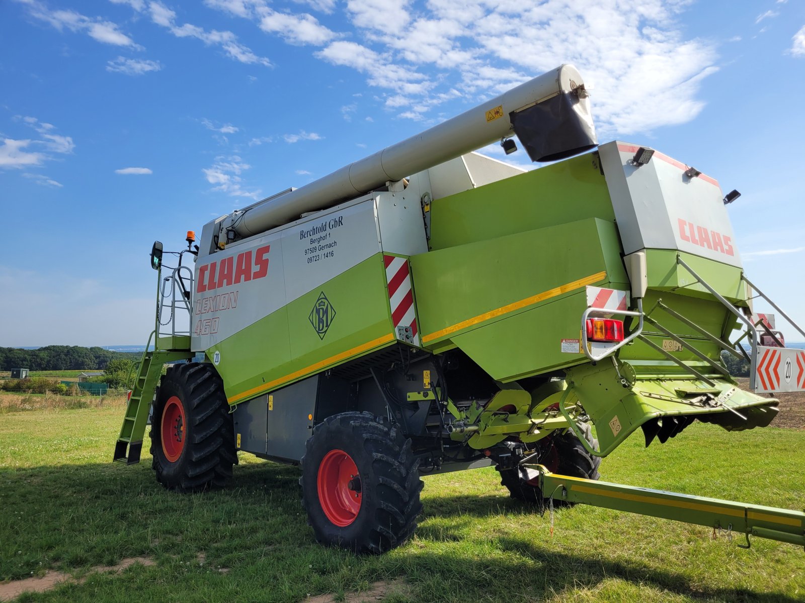 Mähdrescher Türe ait CLAAS Lexion 460, Gebrauchtmaschine içinde Kolitzheim (resim 13)