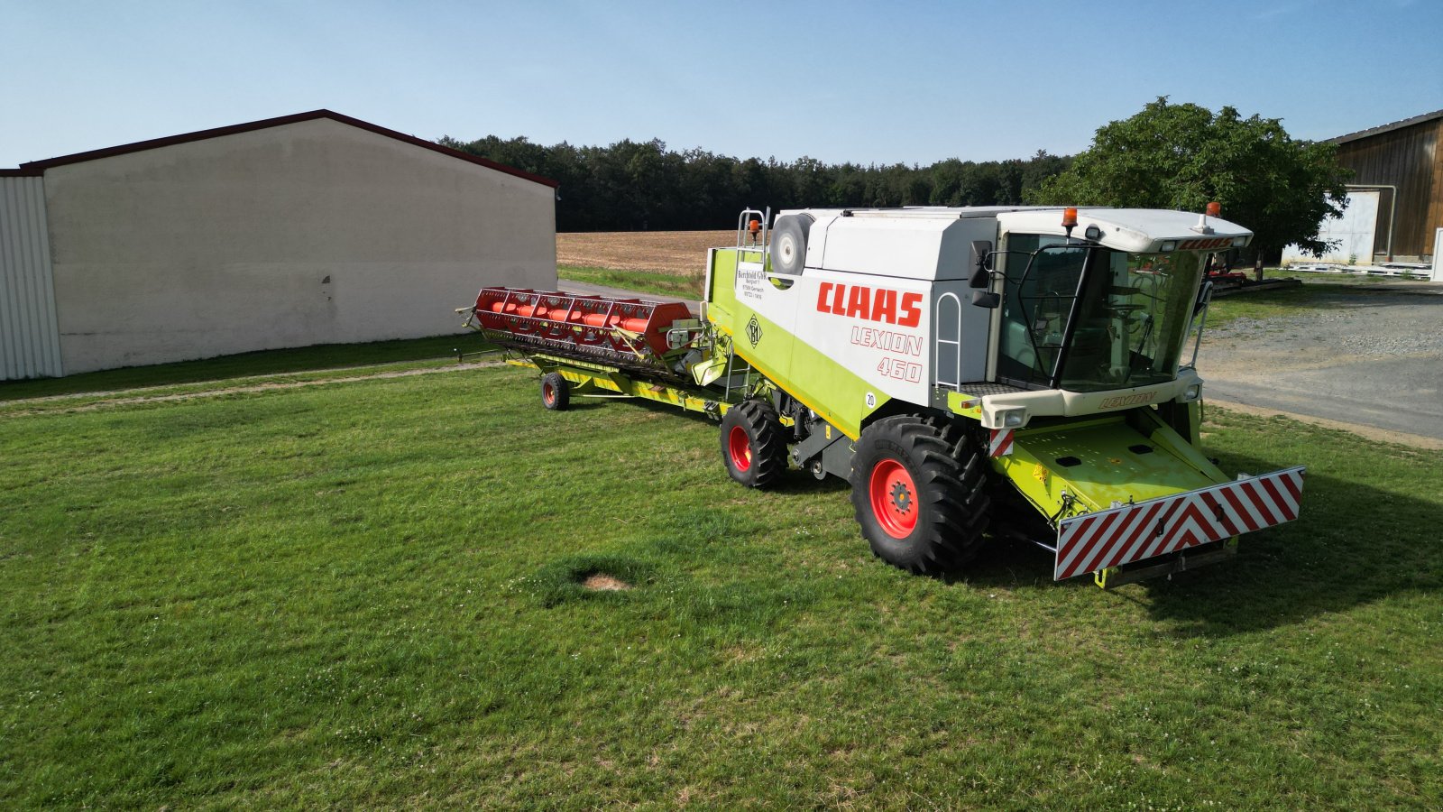 Mähdrescher des Typs CLAAS Lexion 460, Gebrauchtmaschine in Kolitzheim (Bild 2)