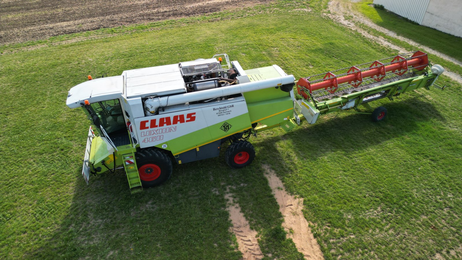 Mähdrescher Türe ait CLAAS Lexion 460, Gebrauchtmaschine içinde Kolitzheim (resim 3)