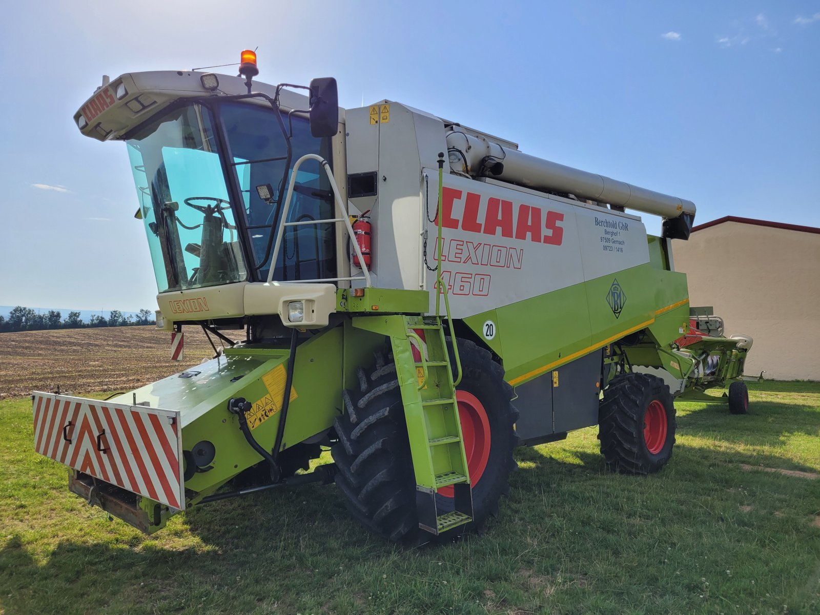 Mähdrescher Türe ait CLAAS Lexion 460, Gebrauchtmaschine içinde Kolitzheim (resim 24)