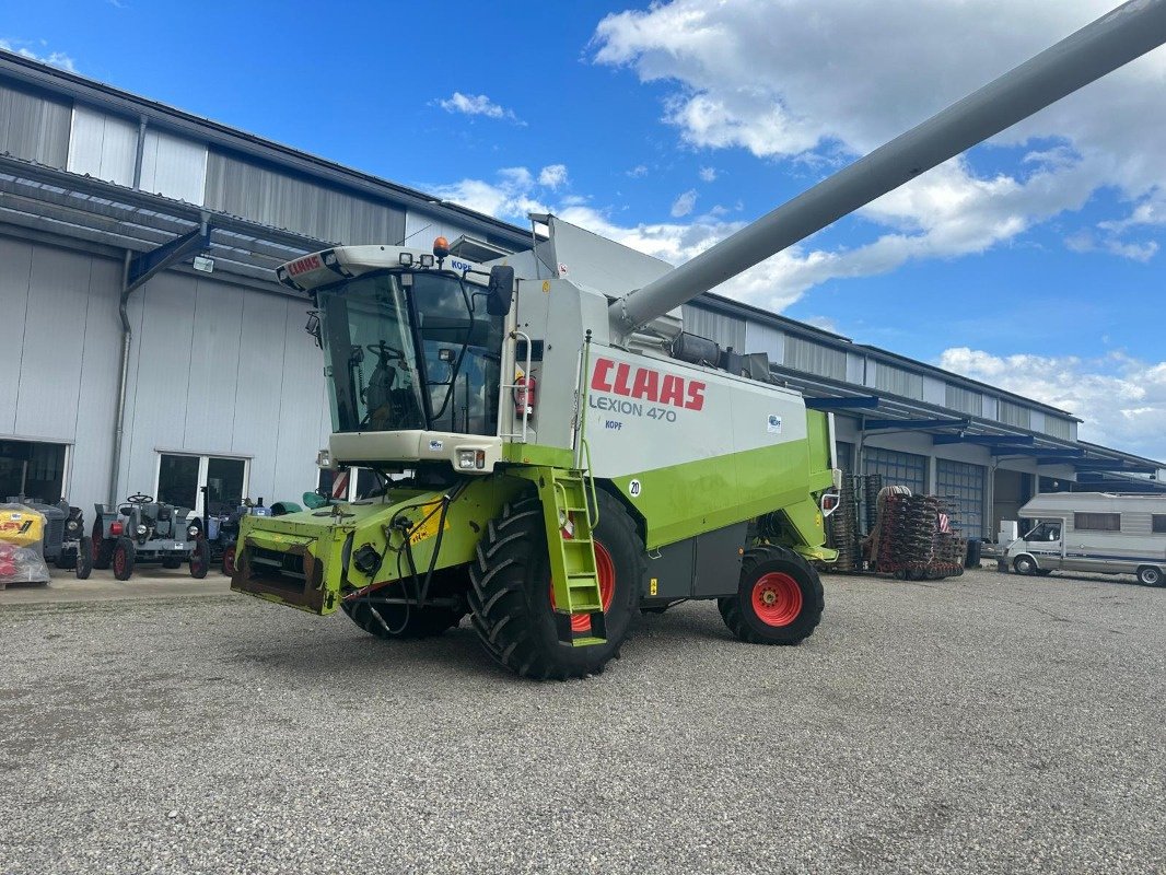 Mähdrescher Türe ait CLAAS Lexion 470 Allrad Landwirtsmaschine (Raupe), Gebrauchtmaschine içinde Schutterzell (resim 1)