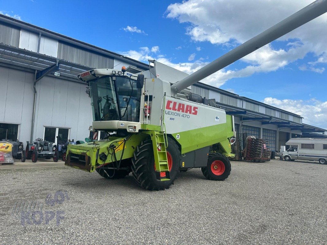 Mähdrescher des Typs CLAAS Lexion 470 Allrad Landwirtsmaschine (Raupe), Gebrauchtmaschine in Schutterzell (Bild 1)