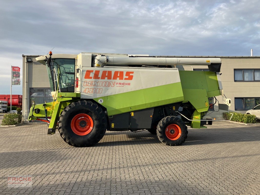 Mähdrescher tip CLAAS Lexion 480 *SW V750*, Gebrauchtmaschine in Demmin (Poză 2)