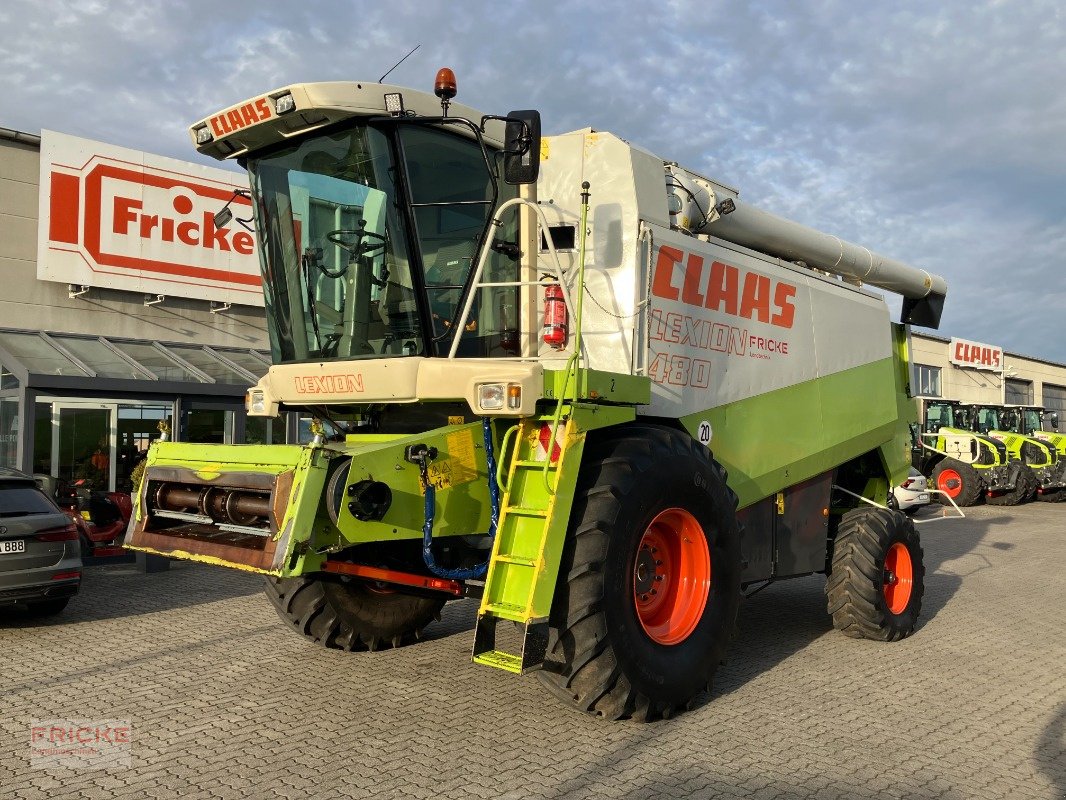 Mähdrescher tip CLAAS Lexion 480 *SW V750*, Gebrauchtmaschine in Demmin (Poză 1)