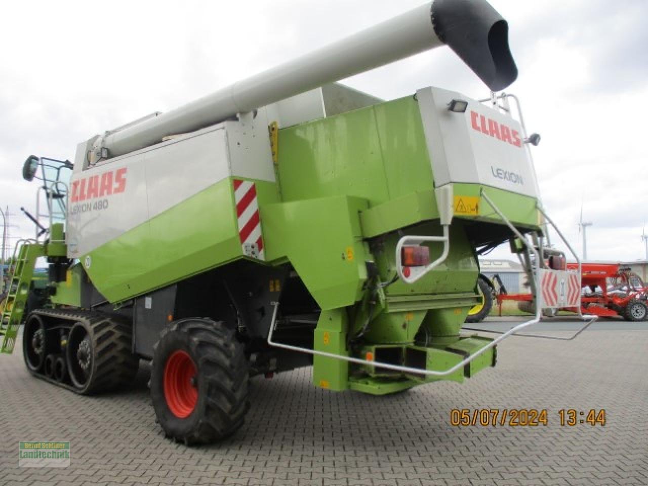 Mähdrescher του τύπου CLAAS Lexion 480, Gebrauchtmaschine σε Büren (Φωτογραφία 2)