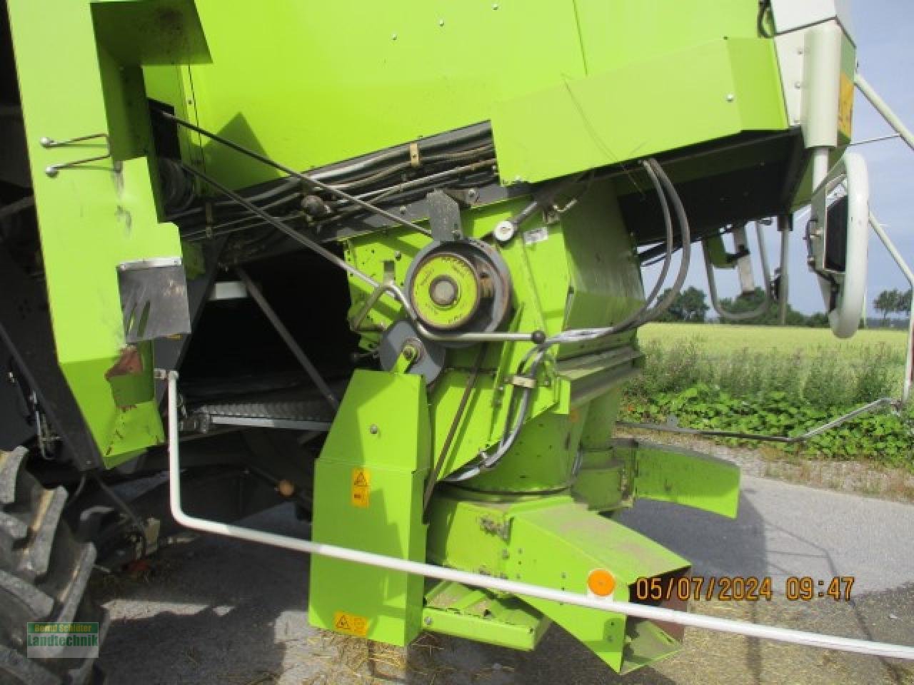 Mähdrescher des Typs CLAAS Lexion 480, Gebrauchtmaschine in Büren (Bild 8)