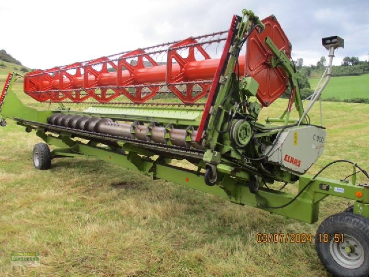 Mähdrescher des Typs CLAAS Lexion 480, Gebrauchtmaschine in Büren (Bild 16)