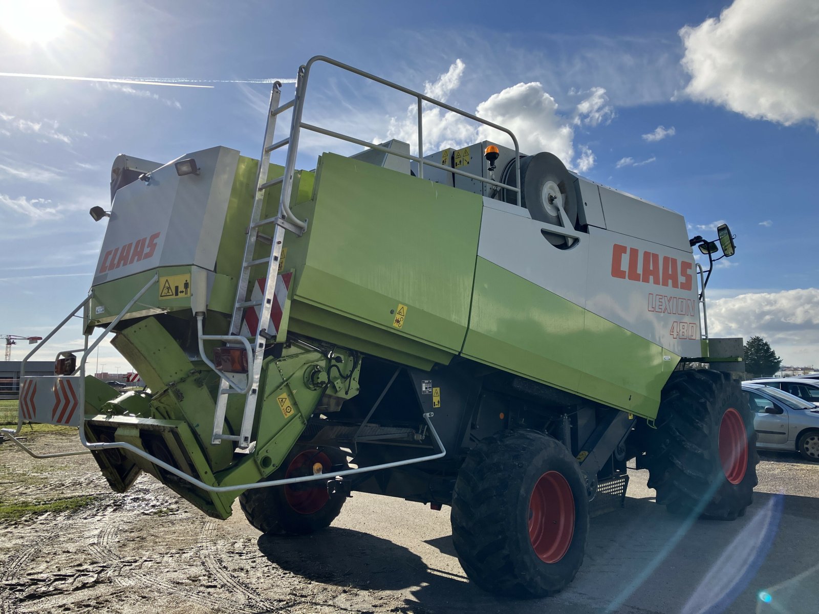 Mähdrescher типа CLAAS LEXION 480, Gebrauchtmaschine в VAROIS & CHAIGNOT (Фотография 3)