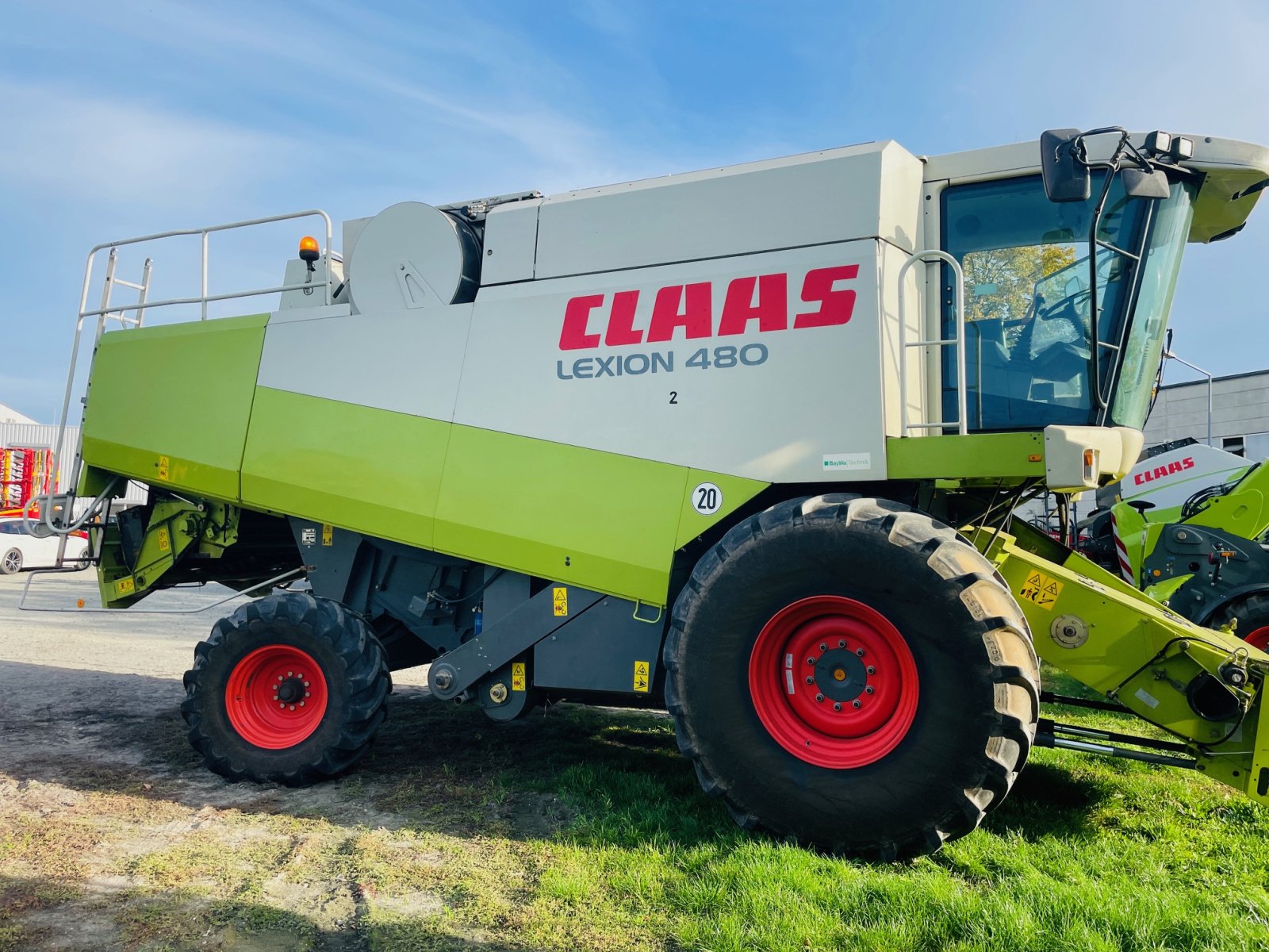 Mähdrescher tip CLAAS Lexion 480, Gebrauchtmaschine in Vetschau (Poză 1)