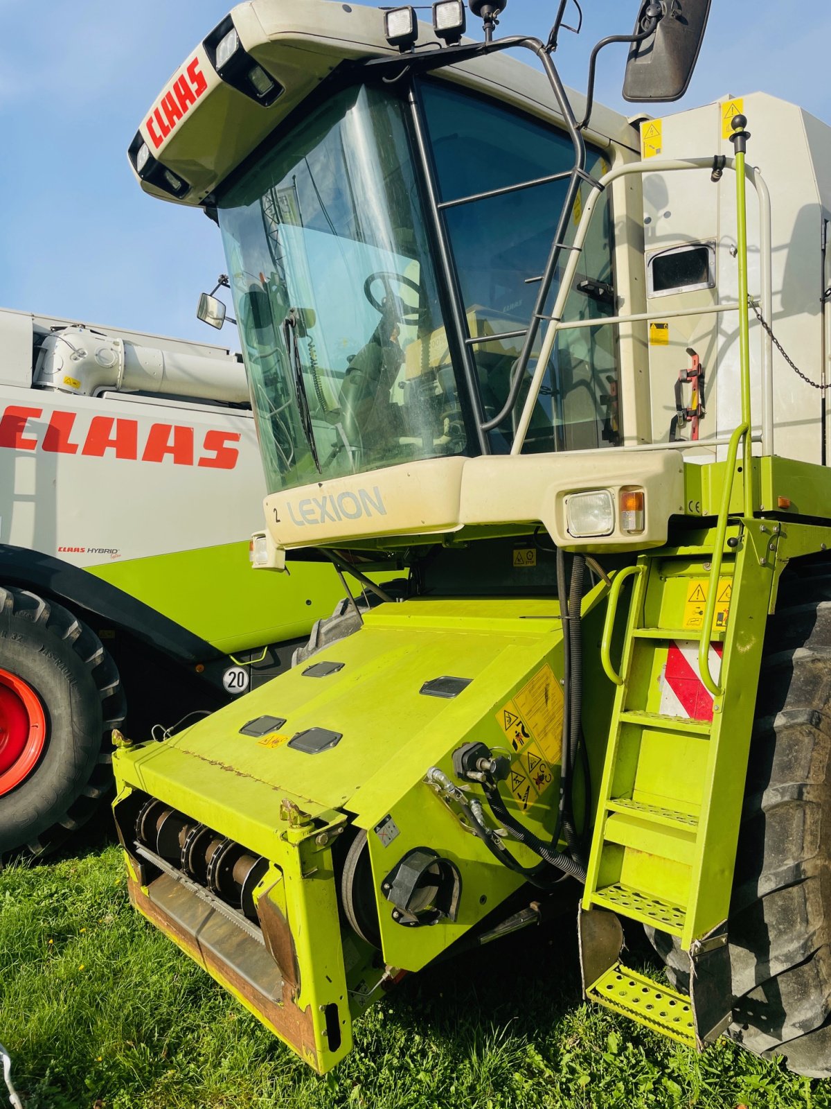 Mähdrescher van het type CLAAS Lexion 480, Gebrauchtmaschine in Vetschau (Foto 7)