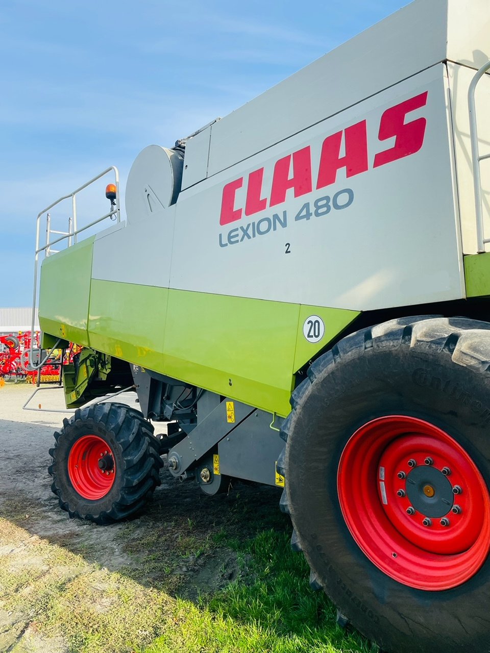 Mähdrescher tip CLAAS Lexion 480, Gebrauchtmaschine in Vetschau (Poză 12)