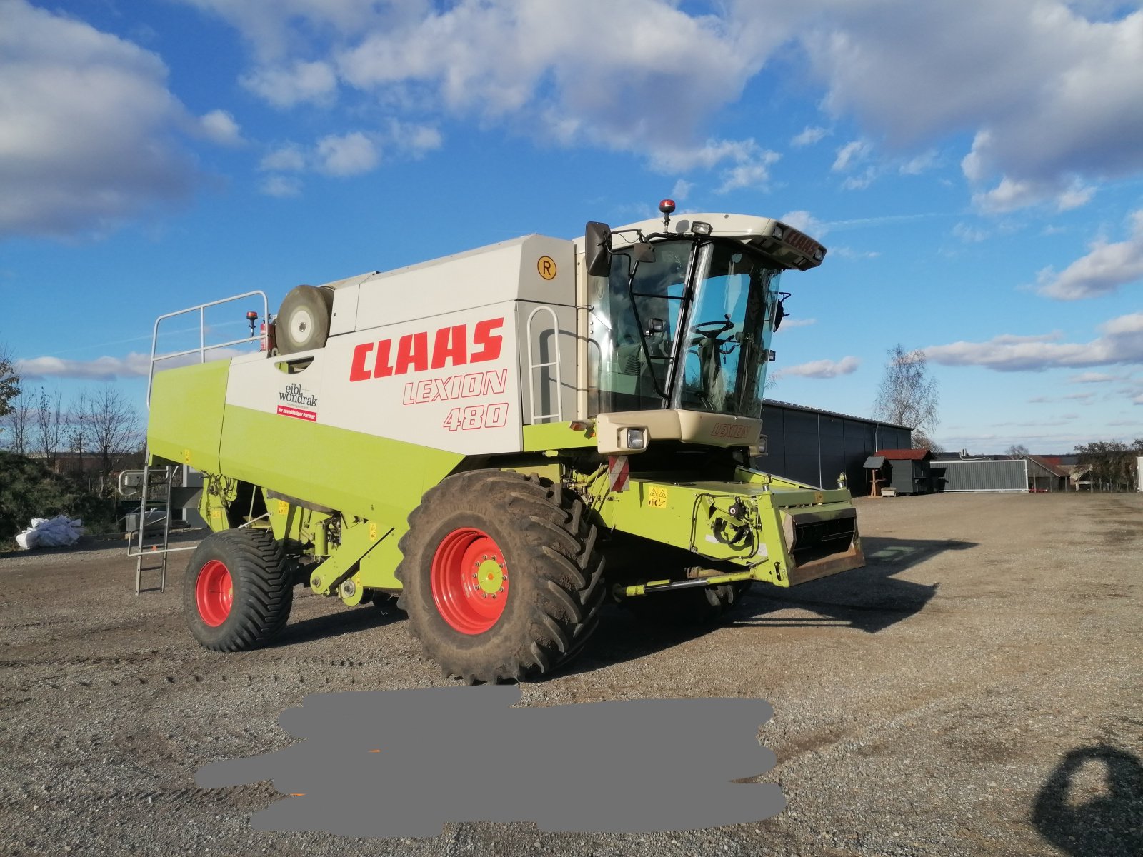 Mähdrescher des Typs CLAAS Lexion 480, Gebrauchtmaschine in Guntersdorf (Bild 1)