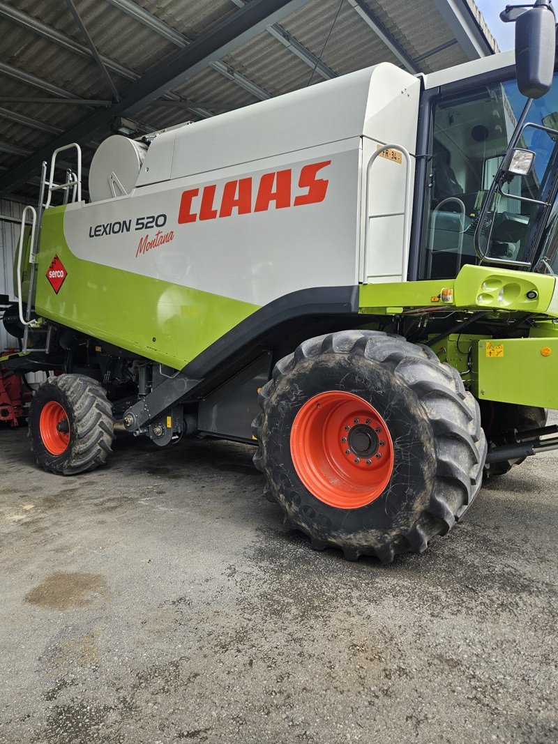 Mähdrescher типа CLAAS Lexion 520 Montana, Gebrauchtmaschine в Domdidier (Фотография 3)