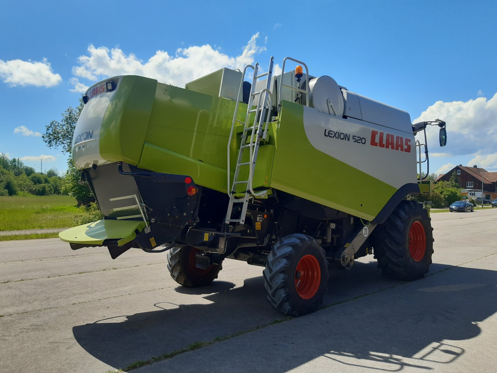 Mähdrescher του τύπου CLAAS Lexion 520, Gebrauchtmaschine σε Penzing (Φωτογραφία 7)