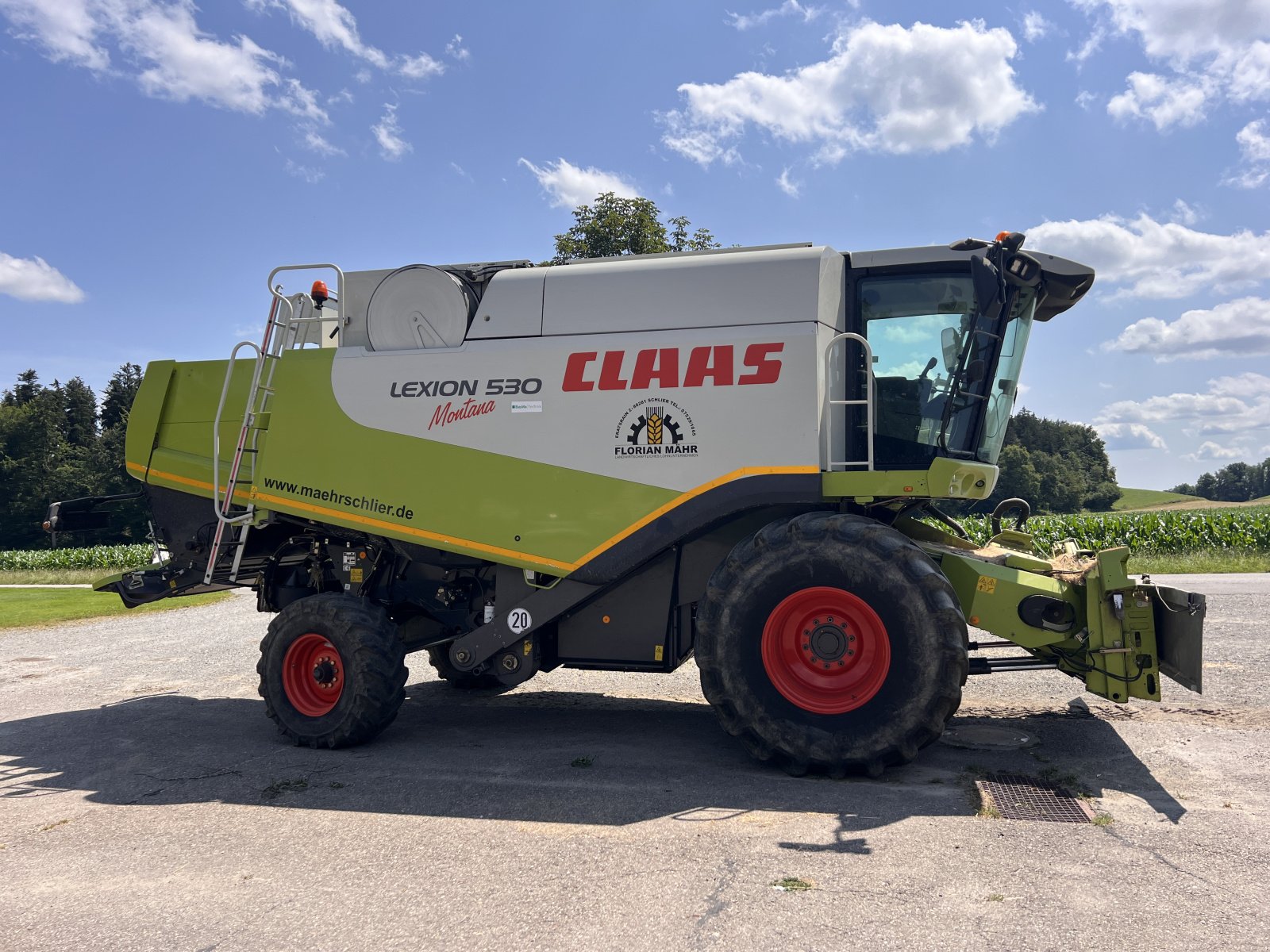 Mähdrescher tipa CLAAS Lexion 530 Montana, Gebrauchtmaschine u Schlier (Slika 1)