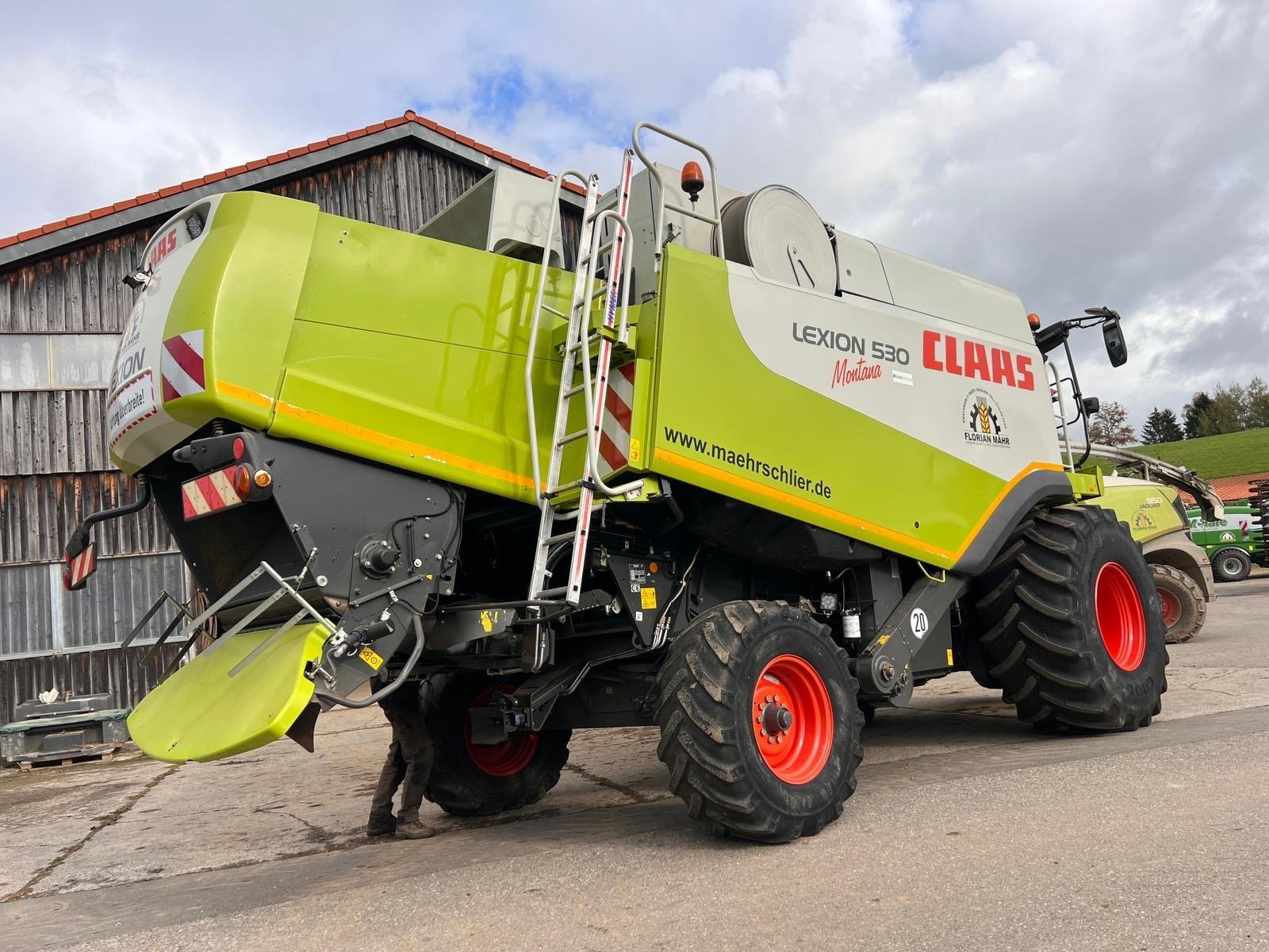 Mähdrescher tipa CLAAS Lexion 530 Montana, Gebrauchtmaschine u Schlier (Slika 2)