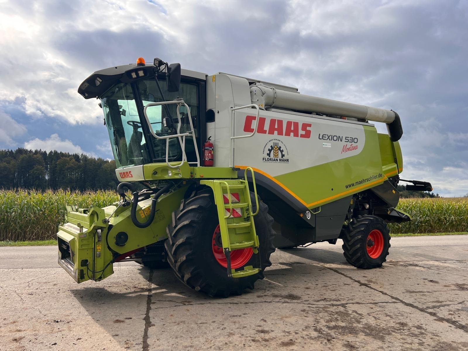 Mähdrescher tipa CLAAS Lexion 530 Montana, Gebrauchtmaschine u Schlier (Slika 4)