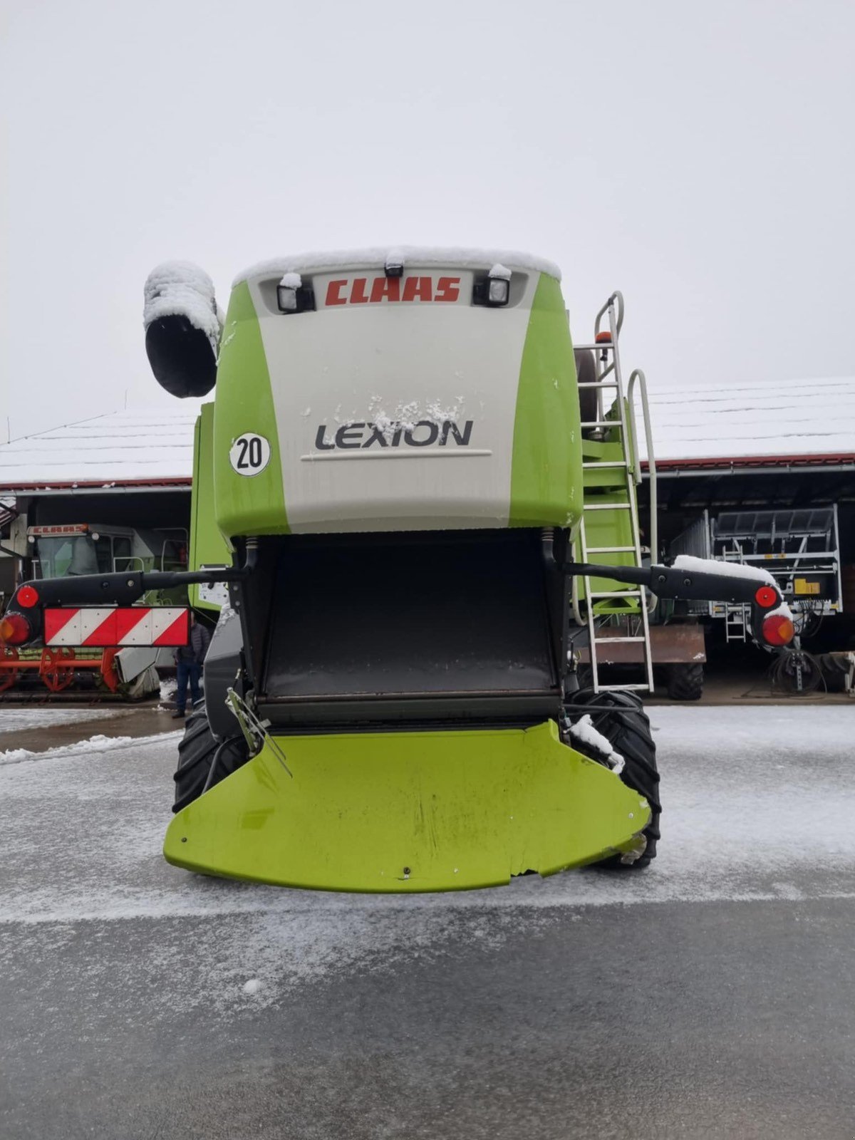 Mähdrescher Türe ait CLAAS Lexion 530, Gebrauchtmaschine içinde Naklo (resim 3)