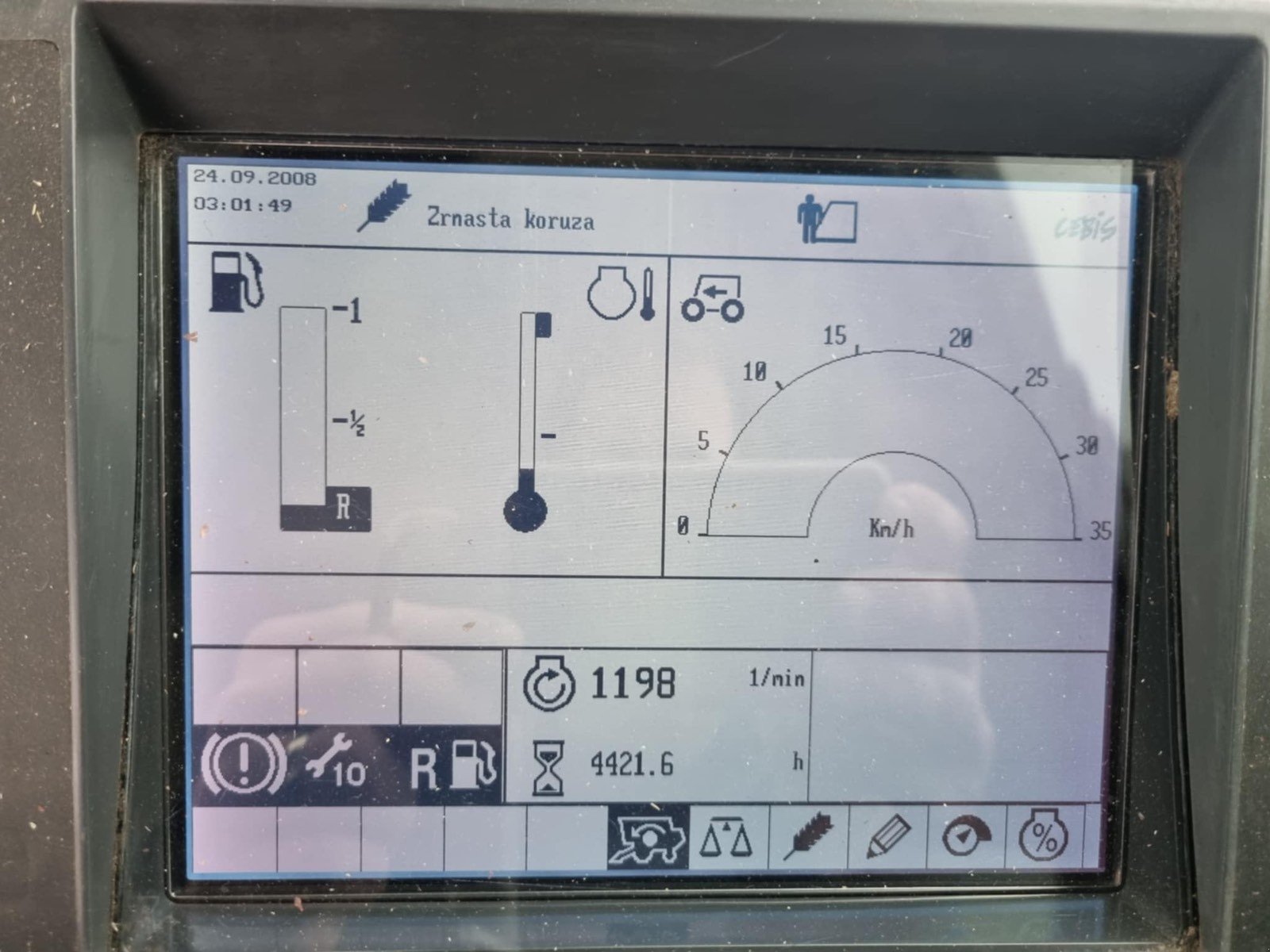 Mähdrescher Türe ait CLAAS Lexion 530, Gebrauchtmaschine içinde Naklo (resim 5)