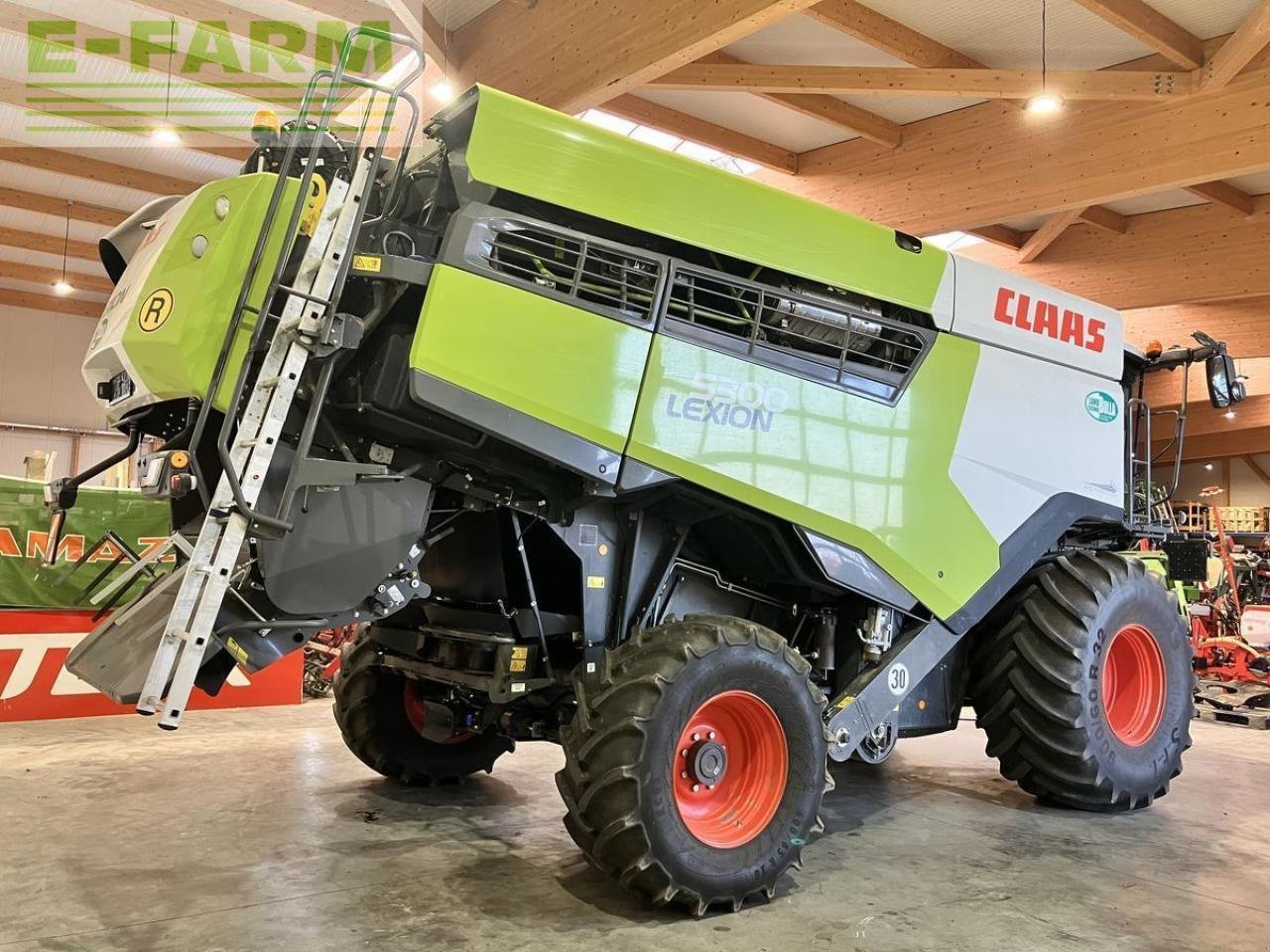 Mähdrescher del tipo CLAAS lexion 5300, Gebrauchtmaschine en Sierning (Imagen 3)