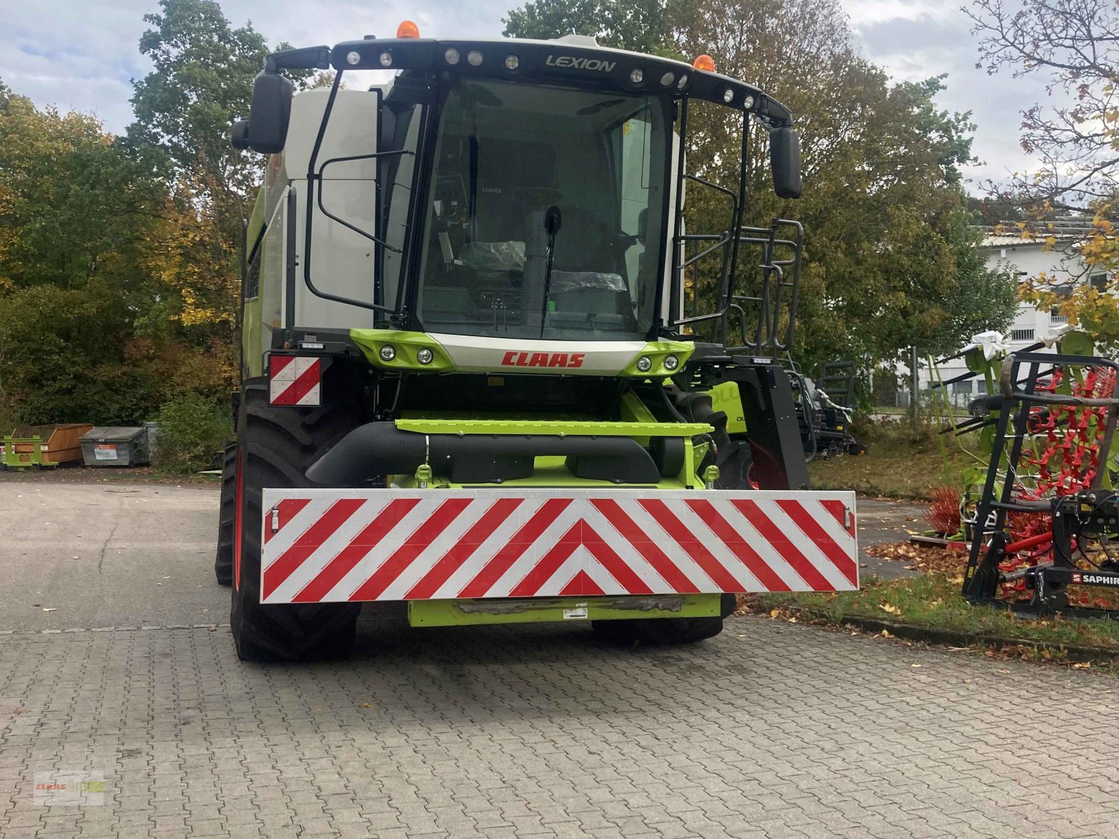 Mähdrescher Türe ait CLAAS Lexion 5300, Gebrauchtmaschine içinde Krumbach (resim 2)