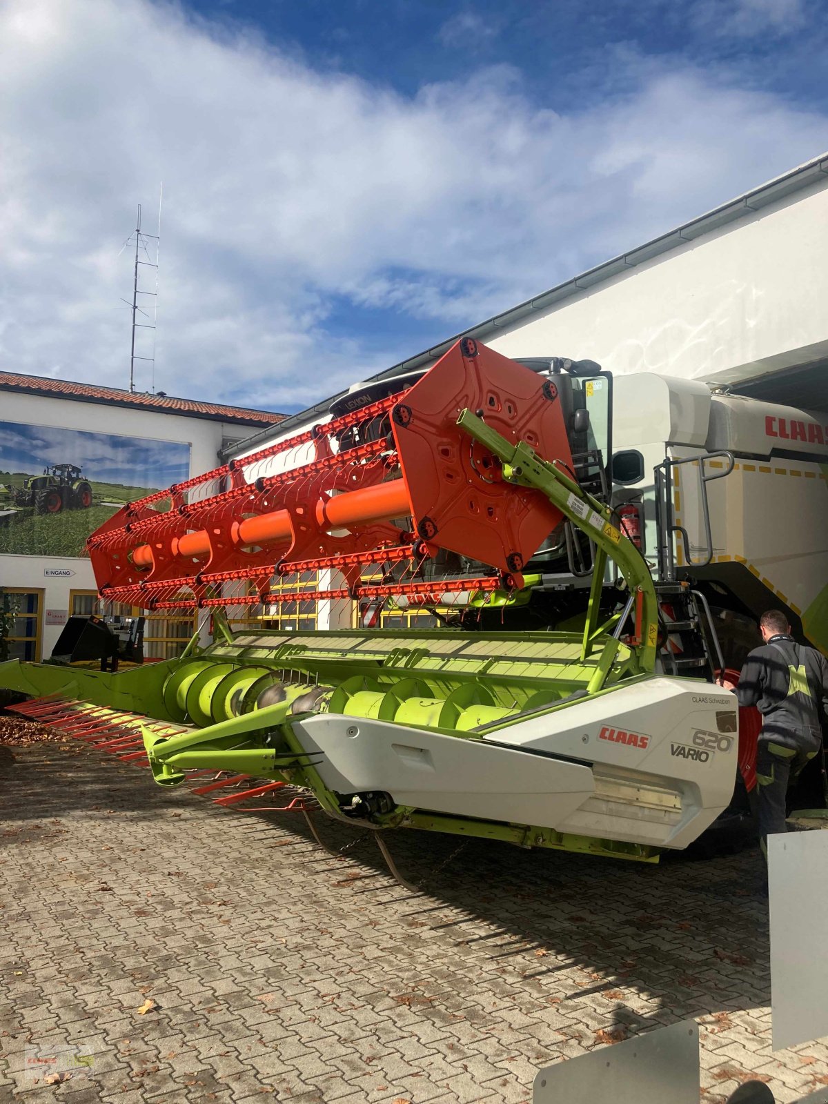 Mähdrescher Türe ait CLAAS Lexion 5300, Gebrauchtmaschine içinde Krumbach (resim 13)