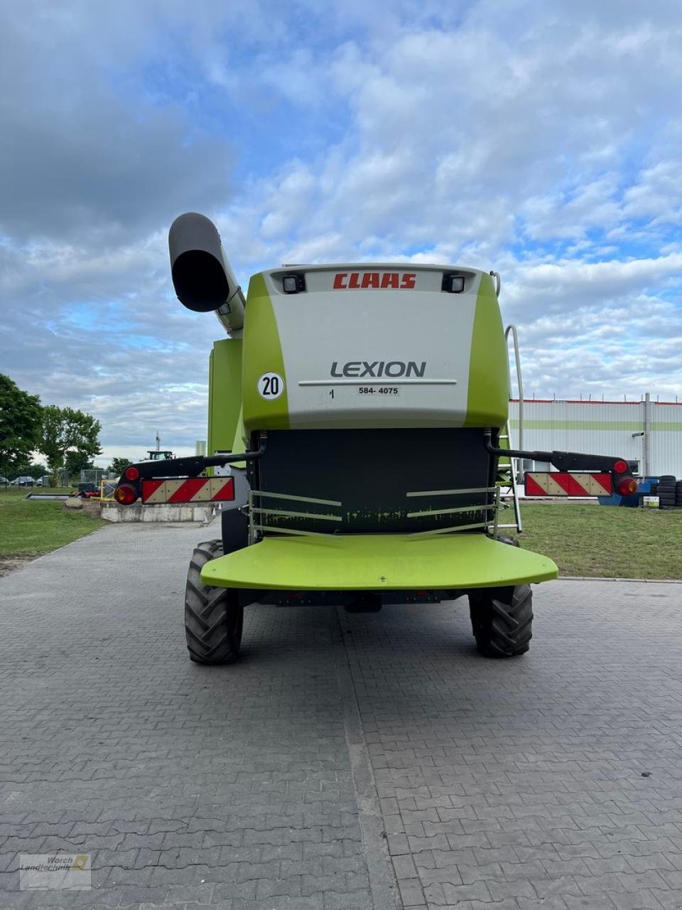 Mähdrescher des Typs CLAAS Lexion 540, Gebrauchtmaschine in Schora (Bild 7)