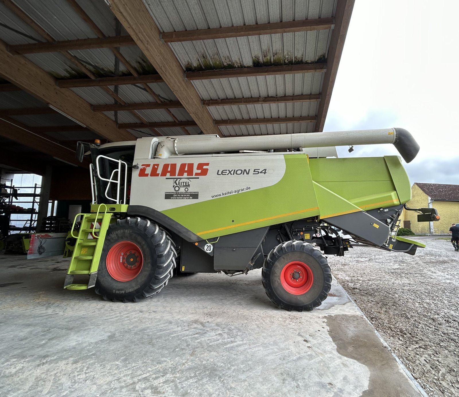 Mähdrescher от тип CLAAS Lexion 540, Gebrauchtmaschine в Leutershausen (Снимка 2)