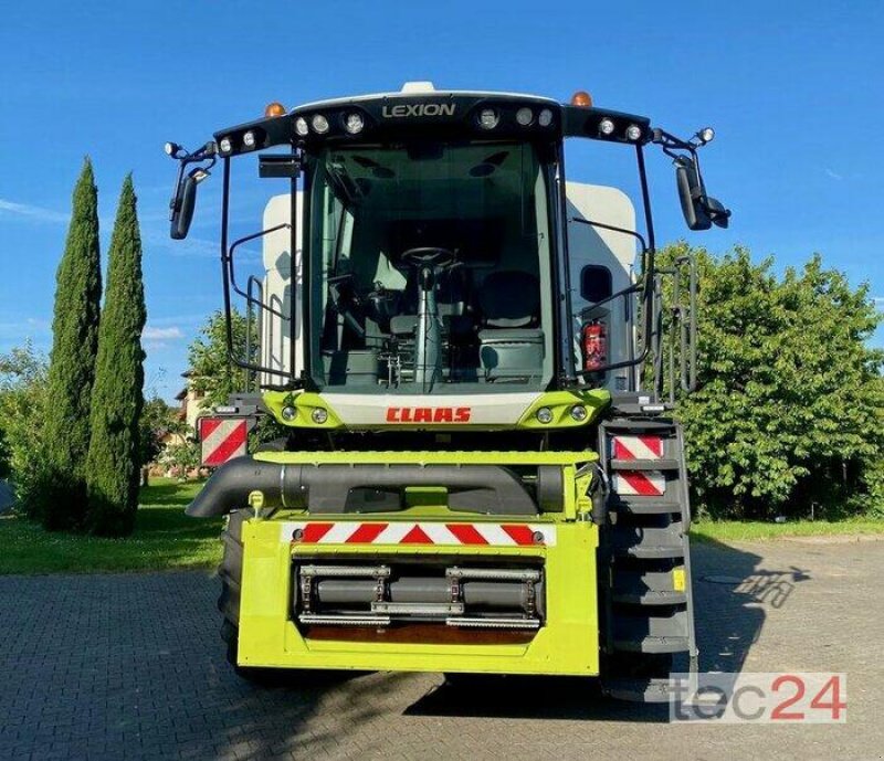 Mähdrescher Türe ait CLAAS Lexion 5400 mit Schneidwerk, Gebrauchtmaschine içinde Östringen (resim 11)