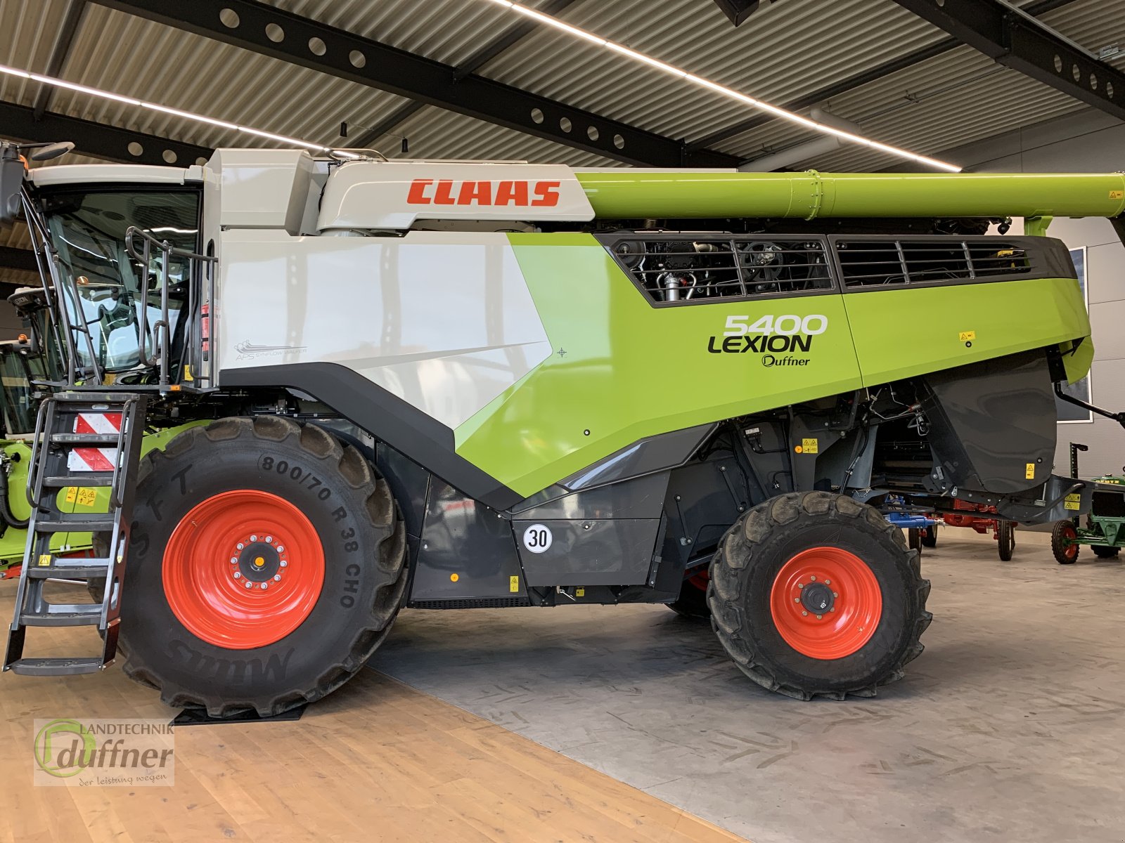 Mähdrescher Türe ait CLAAS Lexion 5400, Gebrauchtmaschine içinde Hohentengen (resim 5)