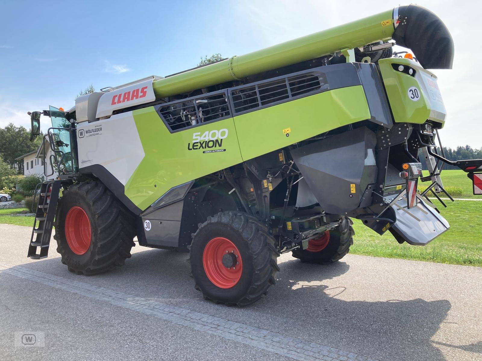 Mähdrescher des Typs CLAAS Lexion 5400, Gebrauchtmaschine in Zell an der Pram (Bild 9)