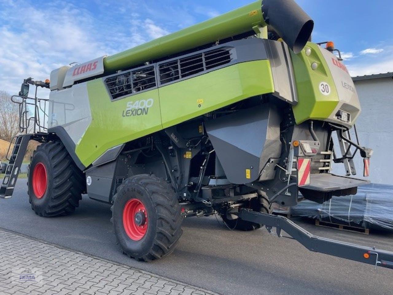 Mähdrescher Türe ait CLAAS Lexion 5400, Gebrauchtmaschine içinde Belzig-Schwanebeck (resim 3)