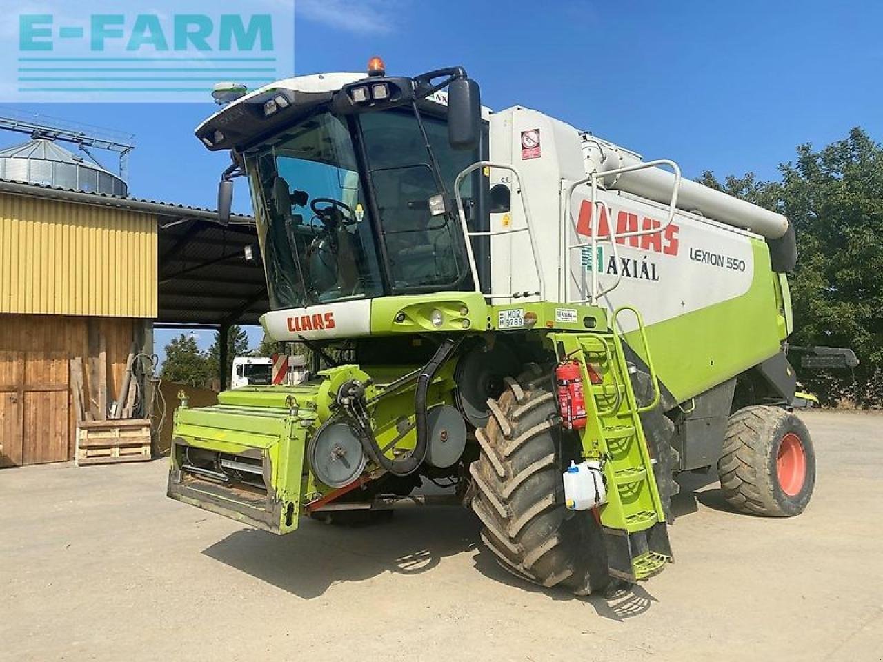 Mähdrescher typu CLAAS lexion 550, Gebrauchtmaschine v SZEGED (Obrázok 1)