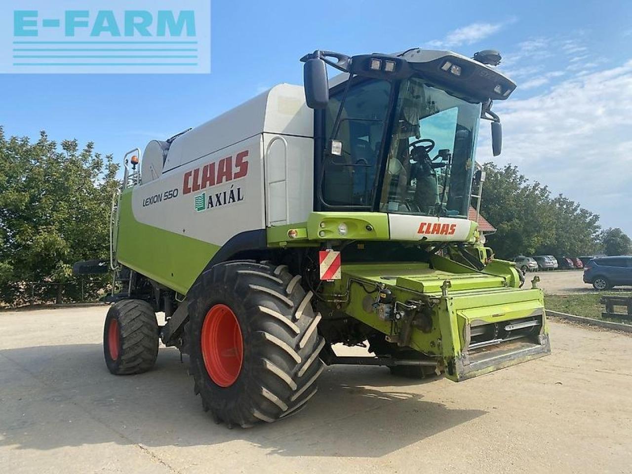 Mähdrescher του τύπου CLAAS lexion 550, Gebrauchtmaschine σε SZEGED (Φωτογραφία 2)