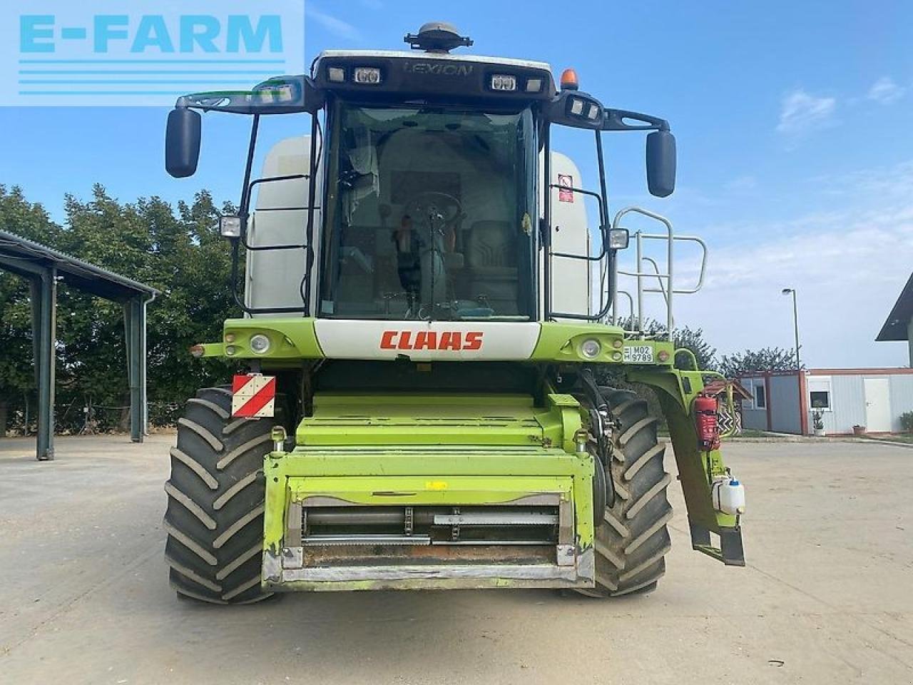 Mähdrescher Türe ait CLAAS lexion 550, Gebrauchtmaschine içinde SZEGED (resim 7)