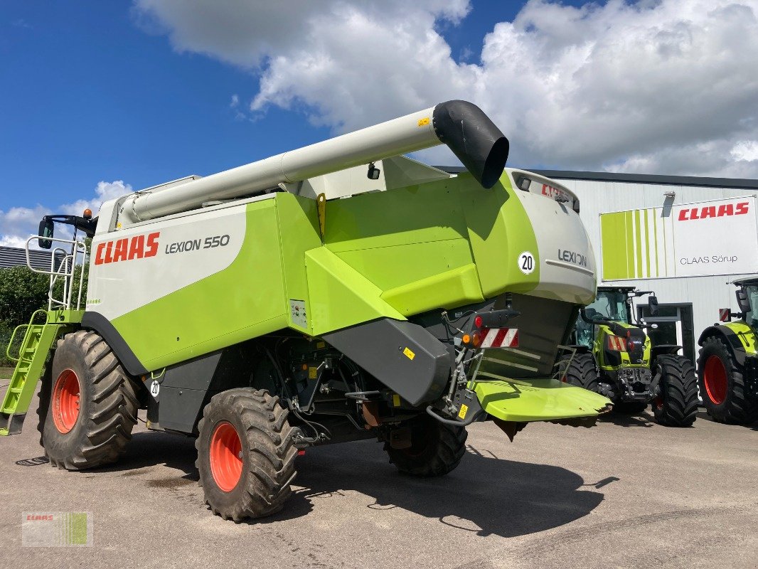 Mähdrescher van het type CLAAS Lexion 550, Gebrauchtmaschine in Sörup (Foto 2)