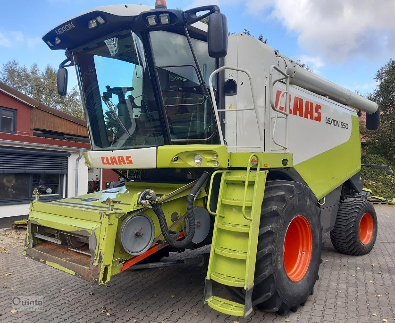 Mähdrescher del tipo CLAAS Lexion 550, Gebrauchtmaschine In Lichtenau-Kleinenberg (Immagine 1)