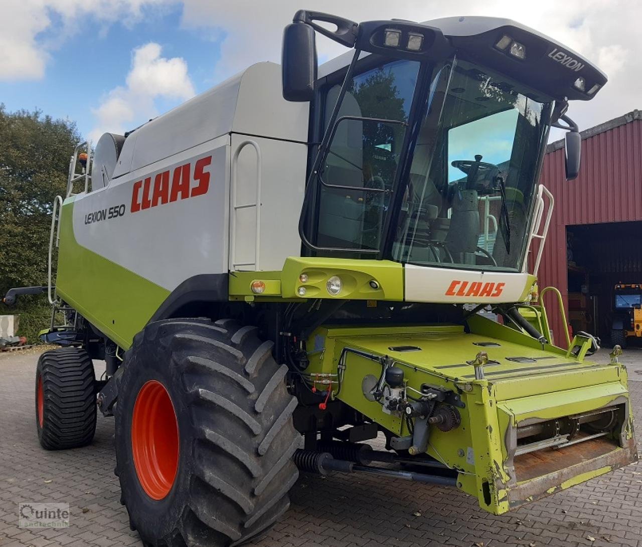 Mähdrescher a típus CLAAS Lexion 550, Gebrauchtmaschine ekkor: Lichtenau-Kleinenberg (Kép 4)