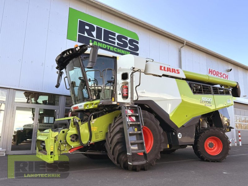 Mähdrescher del tipo CLAAS LEXION 5500 Montana  VARIO 770, Gebrauchtmaschine In Homberg (Ohm) - Maulbach (Immagine 1)