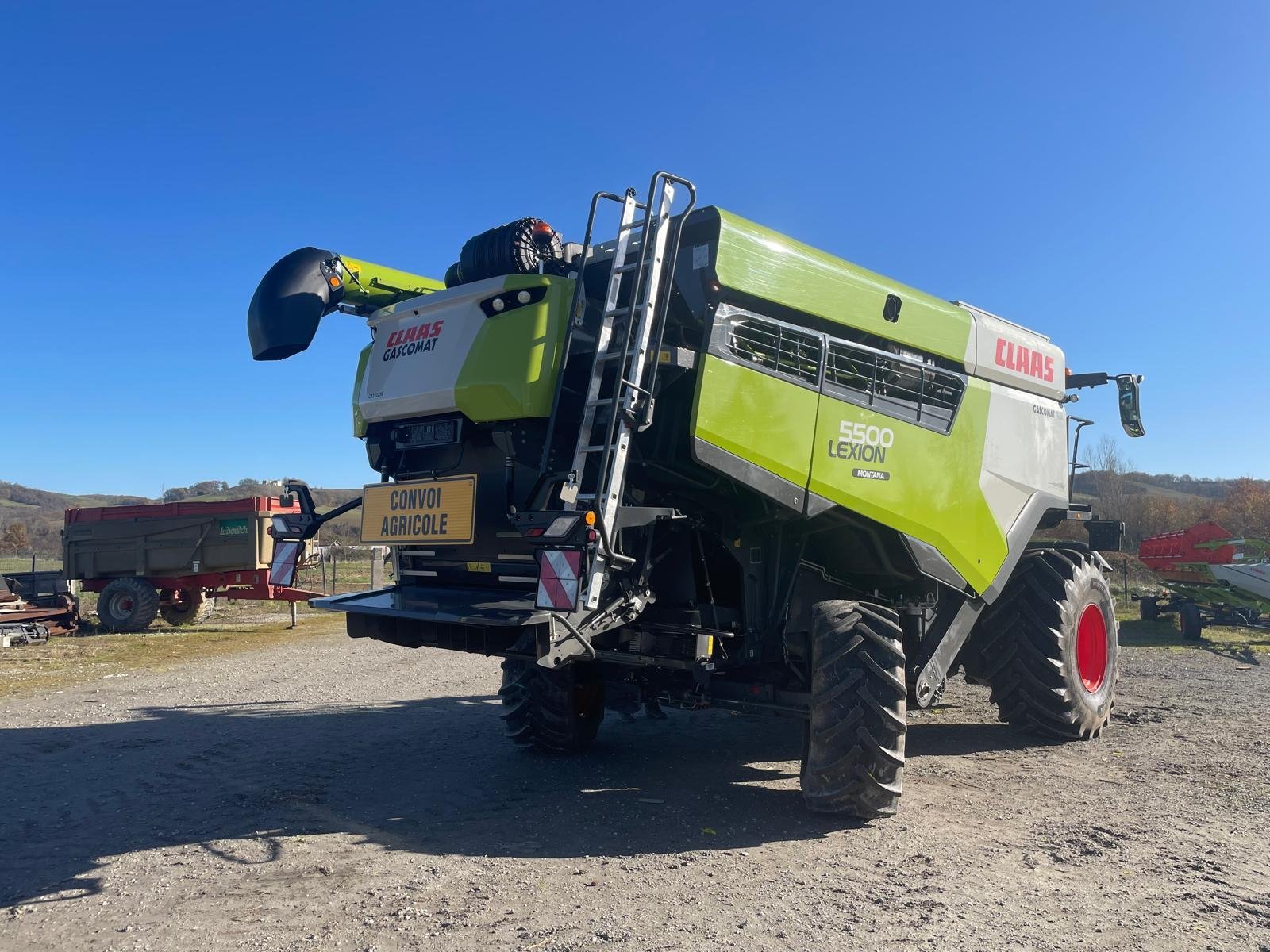 Mähdrescher a típus CLAAS LEXION 5500 MONTANA, Gebrauchtmaschine ekkor: SAINT GAUDENS (Kép 7)