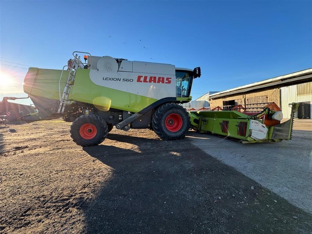 Mähdrescher от тип CLAAS LEXION 560 Rystemaskine Incl. 8 meter skærebord. Ring til Ulrik på 40255544. Jeg snakker Jysk, tysk og engelsk., Gebrauchtmaschine в Kolding (Снимка 1)