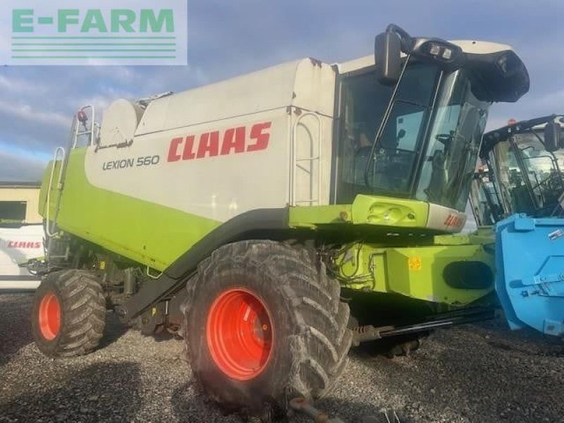 Mähdrescher typu CLAAS LEXION 560, Gebrauchtmaschine v OLDMELDRUM, INVERURIE