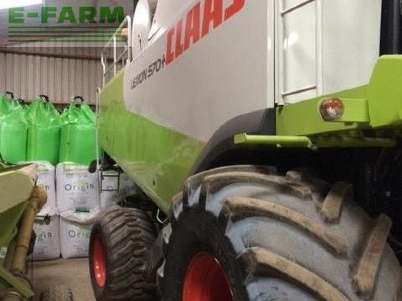 Mähdrescher Türe ait CLAAS LEXION 570+, Gebrauchtmaschine içinde OLDMELDRUM, INVERURIE (resim 3)